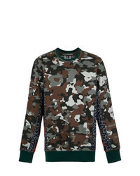 braunes Camouflage Sweatshirt