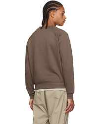 braunes Fleece-Sweatshirt von CONNOR MCKNIGHT