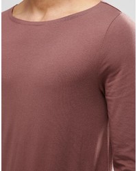 braunes Langarmshirt von Asos