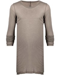 braunes Langarmshirt von Rick Owens