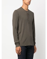 braunes Langarmshirt von Tom Ford