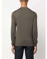 braunes Langarmshirt von Tom Ford