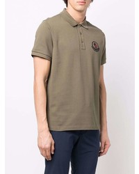 braunes Polohemd von Moncler