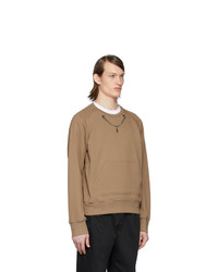 braunes Sweatshirt von Neil Barrett