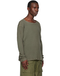 braunes Sweatshirt von Greg Lauren