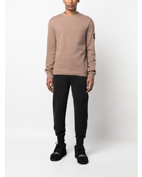 braunes Sweatshirt von Calvin Klein Jeans