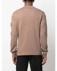 braunes Sweatshirt von Calvin Klein Jeans