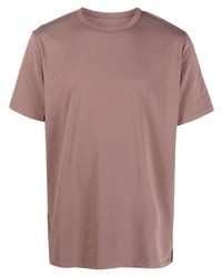 braunes T-Shirt mit einem Rundhalsausschnitt von Arc'teryx