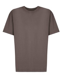 braunes T-Shirt mit einem Rundhalsausschnitt von OSKLEN