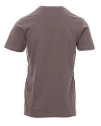 braunes T-Shirt mit einem V-Ausschnitt von PAYPER