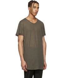 braunes T-shirt von Versace