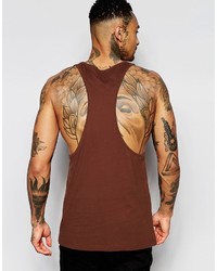 braunes Trägershirt von Asos