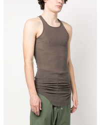 braunes Trägershirt von Rick Owens