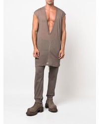 braunes Trägershirt von Rick Owens