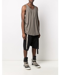 braunes Trägershirt von Rick Owens DRKSHDW