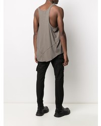 braunes Trägershirt von Rick Owens DRKSHDW