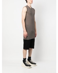 braunes Trägershirt von Rick Owens