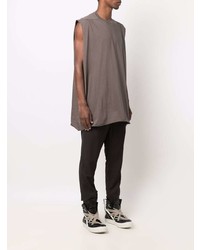 braunes Trägershirt von Rick Owens