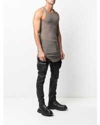 braunes Trägershirt von Rick Owens