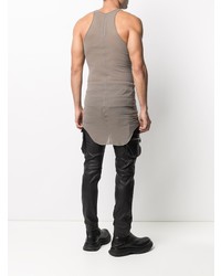 braunes Trägershirt von Rick Owens