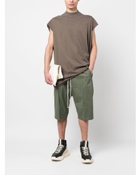 braunes Trägershirt von Rick Owens DRKSHDW