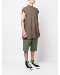 braunes Trägershirt von Rick Owens DRKSHDW