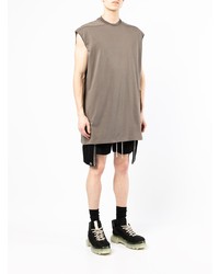 braunes Trägershirt von Rick Owens