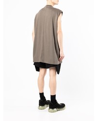 braunes Trägershirt von Rick Owens