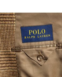 braunes Wollsakko mit Schottenmuster von Polo Ralph Lauren