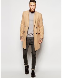 camel Mantel von Asos