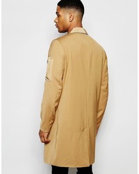 camel Mantel von Asos