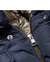 dunkelblaue ärmellose Jacke von Moncler