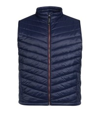 dunkelblaue ärmellose Jacke von Big fashion