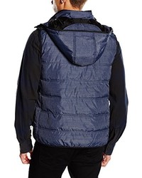 dunkelblaue ärmellose Jacke von BLEND