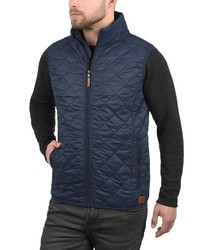 dunkelblaue ärmellose Jacke von BLEND