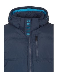 dunkelblaue ärmellose Jacke von BLEND