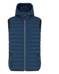 dunkelblaue ärmellose Jacke von BLEND