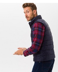 dunkelblaue ärmellose Jacke von Brax