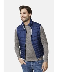 dunkelblaue ärmellose Jacke von Bugatti