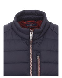 dunkelblaue ärmellose Jacke von Casamoda