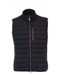 dunkelblaue ärmellose Jacke von Casamoda