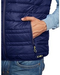 dunkelblaue ärmellose Jacke von CMP