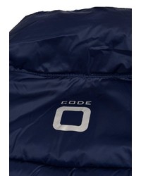 dunkelblaue ärmellose Jacke von CODE-ZERO