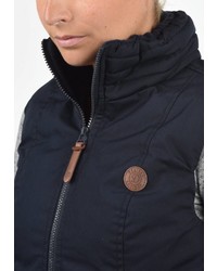 dunkelblaue ärmellose Jacke von DESIRES