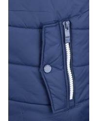 dunkelblaue ärmellose Jacke von DRY LAUNDRY