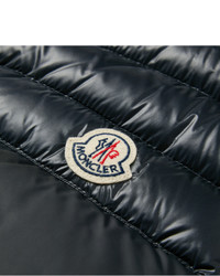 dunkelblaue ärmellose Jacke von Moncler