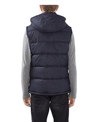 dunkelblaue ärmellose Jacke von edc by Esprit