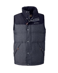 dunkelblaue ärmellose Jacke von Eddie Bauer