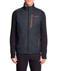 dunkelblaue ärmellose Jacke von Eddie Bauer