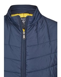 dunkelblaue ärmellose Jacke von Hajo